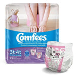 Comfees® Girl Toddler Training Pants; Size 3, 32-40 lb. (14.5 kg - 18.1 kg)