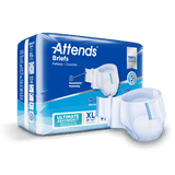 Attends® Ultimate-Absorbency Briefs; Extra Large, 58"-63" (147 cm - 160 cm)