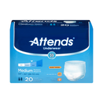 Attends® Incontinence Underwear; Medium, 34"-44" (86 cm - 112 cm)