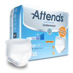 Attends® Ultimate-Absorbency Incontinence Underwear; Large, 44"-58" (112 cm - 147 cm), 170–210 lb. (77 kg-95 kg)