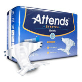 Attends® Stretch Briefs; Large/Extra Large, 40"-70" (102-178 cm)