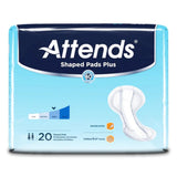 Attends® Shaped Pads Plus; Day Plus, 24.5" (62 cm)