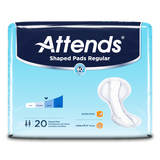 Attends® Shaped Pads Plus; Day Regular, 24.5" (62 cm)
