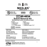 Med-Rx® Suture Removal Tray- 85-4034