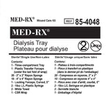 Med-Rx® Dialysis Tray- 85-4048