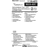 Med-Rx® Hemodialysis Tray, Off- 85-4072N