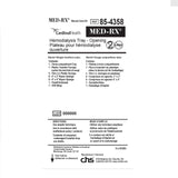 Med-Rx® Hemodialysis Tray - Opening- 85-4358