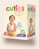 Cuties® Baby Diaper; Size 5, babies 27 lb. (12.2 kg)