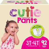 Cutie Pants® Toddler Training Pants; Size 3T-4T girl, 32-40 lb. (14.5 kg - 18.1kg)