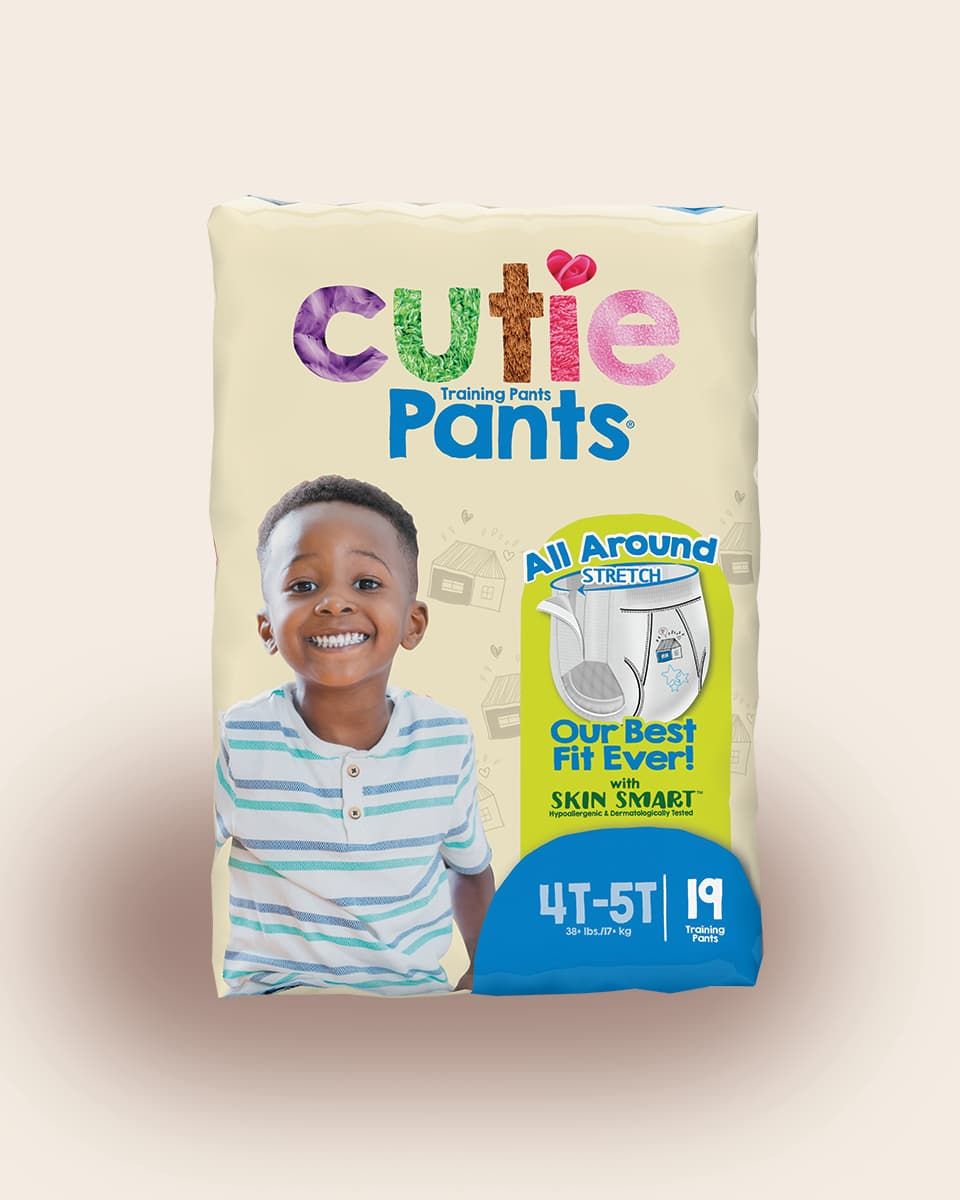 Cutie Pants® Toddler Training Pants; Size 4T-5T boy, 38 lb. + (17.2 kg)