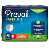 Prevail® PER-Fit® Extra-Absorbency Incontinence Underwear; Medium, 34"-46" (86 cm - 117 cm)