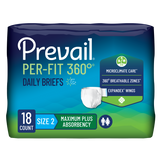 Prevail® PER-Fit® 360 Brief, Large Size 2, 45"–62" (114–157 cm)