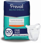 Prevail® Extra-Absorbency Belted Shield; One Size