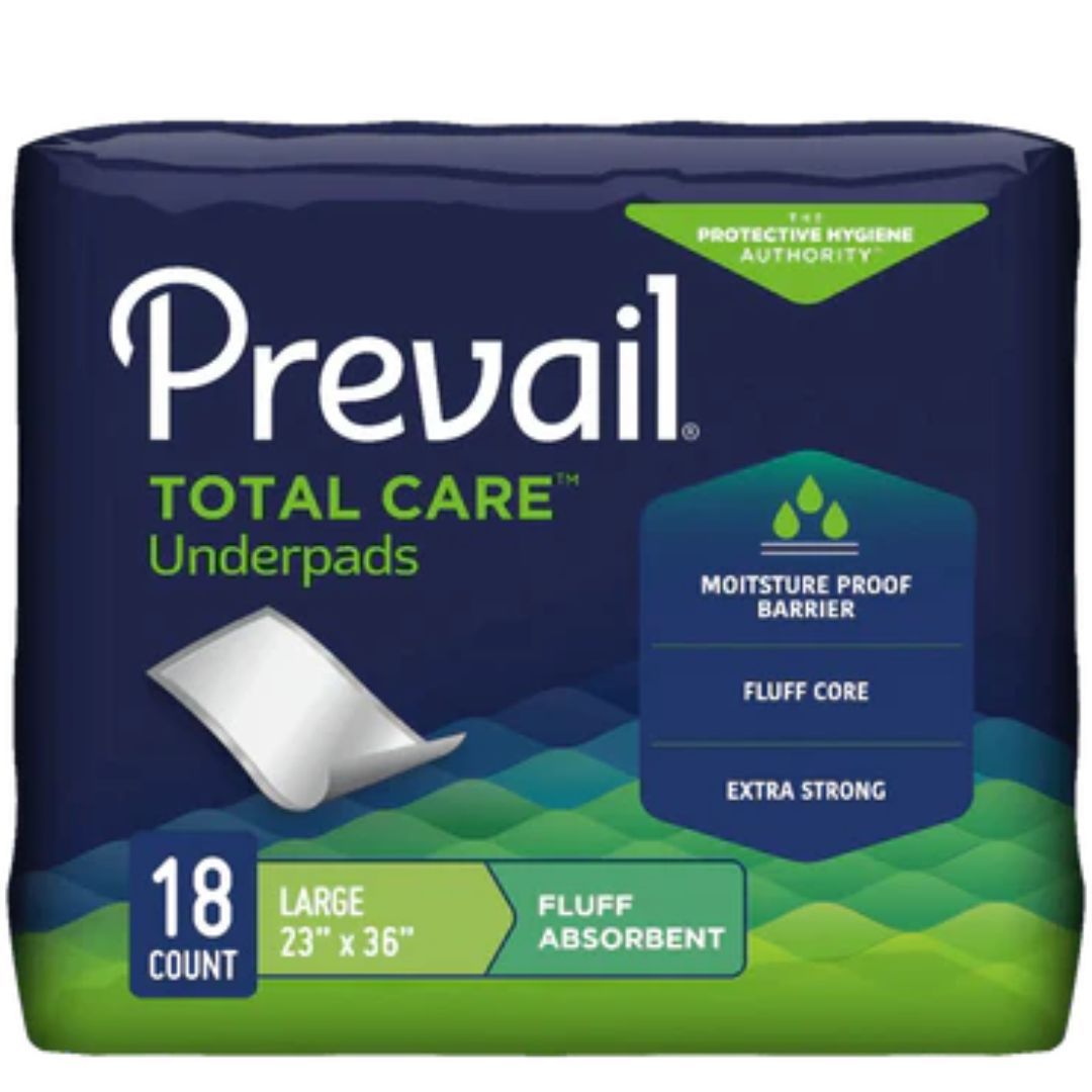 Prevail® Fluff Underpad; 23" x 36" (58 cm x 91 cm)