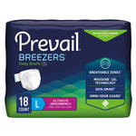 Prevail® Breezers® Brief, Large, 45"–58", Blue