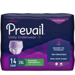 Prevail® Maximum-Absorbency Incontinence Underwear for Women; 2X Large, 68"-80"(172 cm - 203 cm)