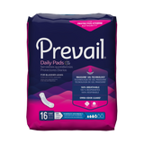 Prevail® Bladder Control Pad; 11" (28 cm), Long, Moderate Absorbency