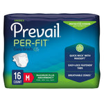 Prevail® PER-Fit® Adult Brief; Medium, 32"-44" (81 cm - 112 cm), White