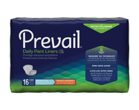 Prevail® Pant Liners; 13" x 28" (33 cm x 71 cm), Blue