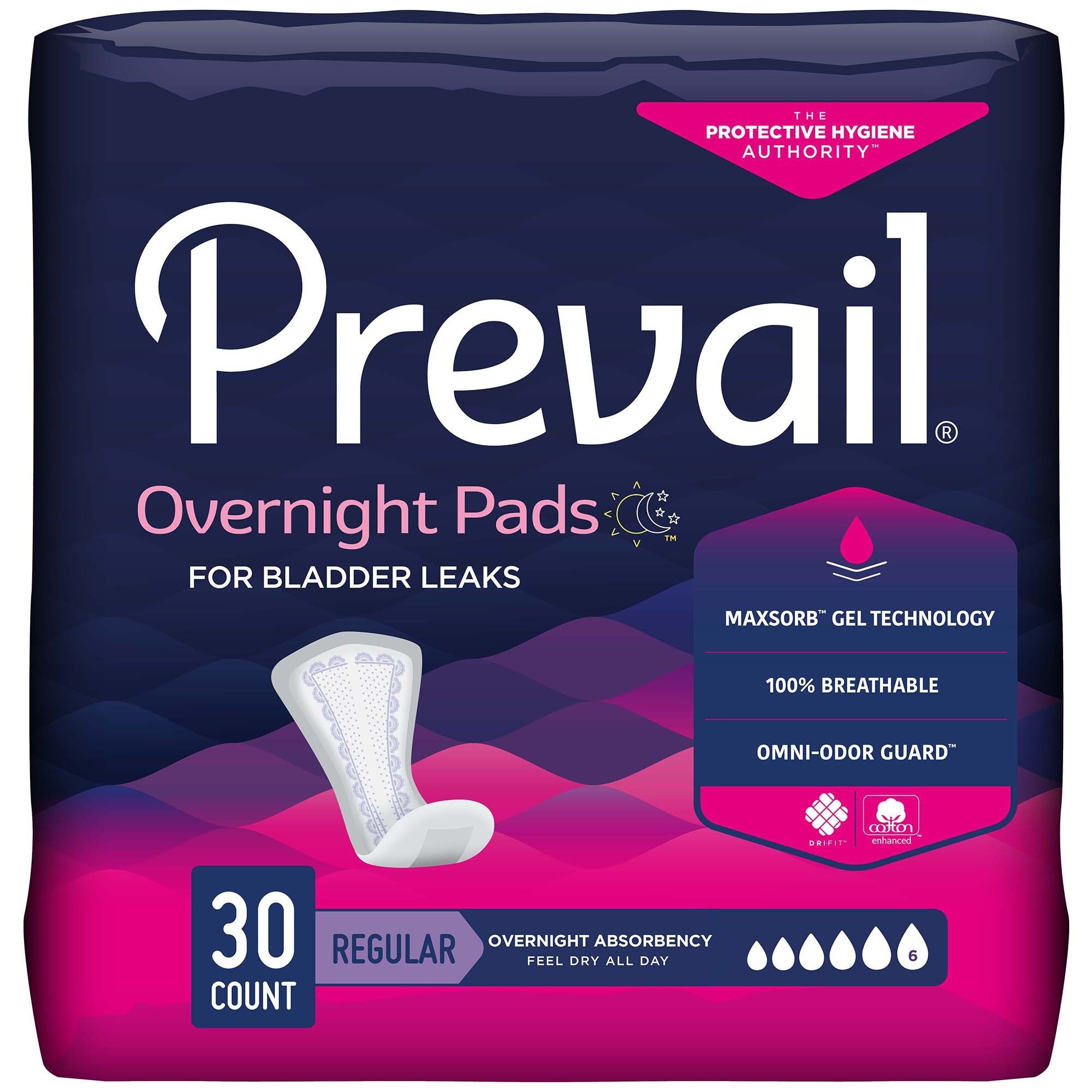 Prevail® Bladder Control Pad; 16" (40.5 cm)