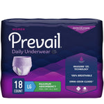 Prevail® Maximum-Absorbency Incontinence Underwear for Women; Large, 38"-50" (96.5 cm - 127 cm)