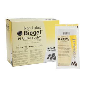 Biogel PI Ultratouch Surgical Gloves Sterile Polyisoprene Size 7.5 50Ct