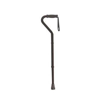 Drive Steel Bariatric Cane Offset Handle 500lbs Black 1Ct