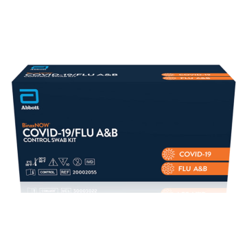 BinaxNOW COVID-19/Flu A and B Control Swab Kit 1Ct