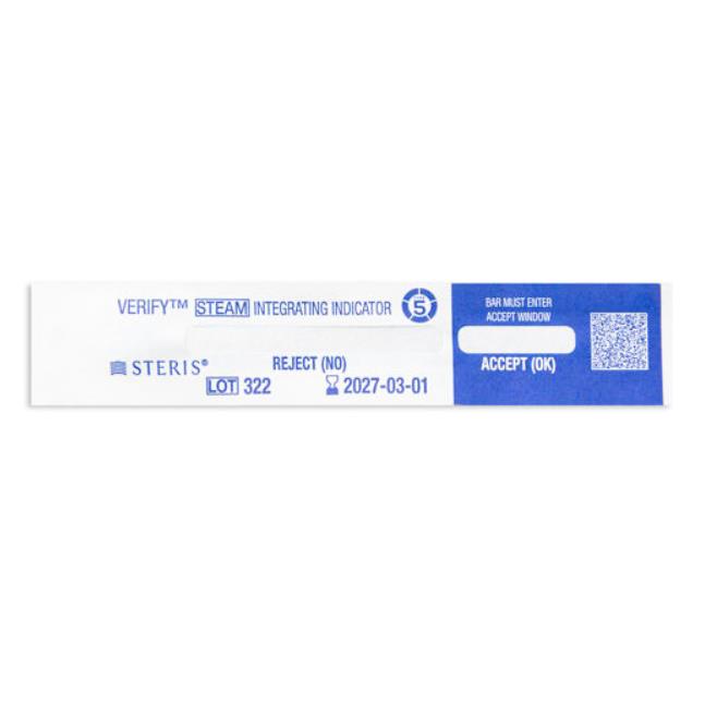 VERIFY® STEAM Integrating Indicator, Type 5; 1000/Pack, 2 Packs — Case of 2000