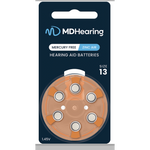 MDHearing Hearing Aid Batteries Size 13 6Ct