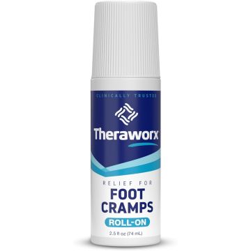 Theraworx Foot Cramp Relief Roll-On 2.5oz 1Ct