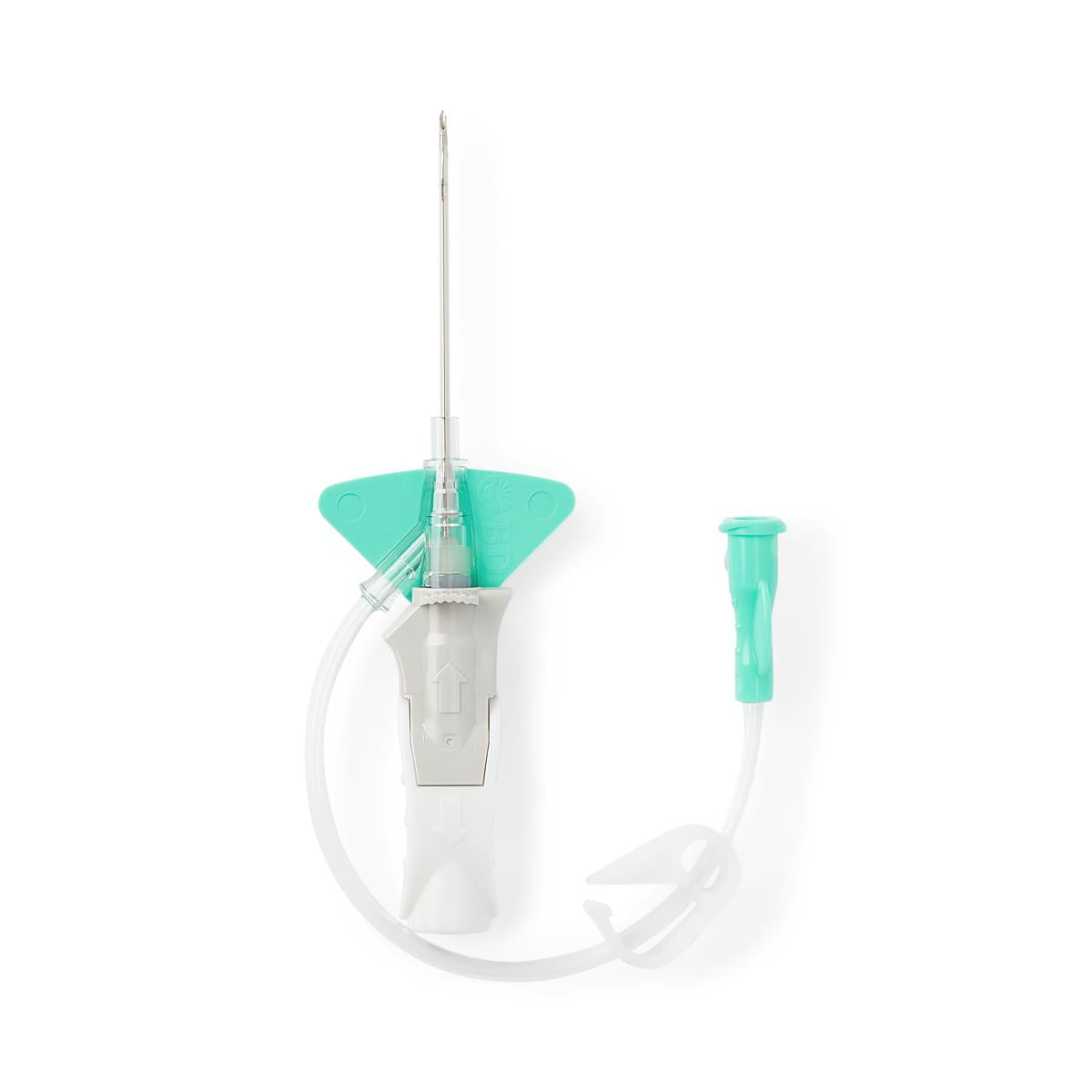 BD Nexiva™ Closed IV Catheter System, Single Port; 18G x 1.25" (3.18 cm), Green — Box of 20