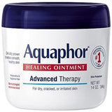 Aquaphor Healing Ointment Dry Skin Moisturizer Unscented 14oz 12Ct