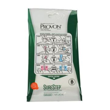 Surestep Post-Insertion Foley Wipe 1Ct