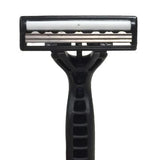 Disposable Facial Razors with Triple Blades and Lubrication Strip 10/Box 1Ct
