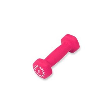Body-Solid Tools Dumbbell Neoprene 1lb Pink 1Ct
