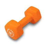 Body-Solid Tools Dumbbell Neoprene 10lbs Orange 1Ct