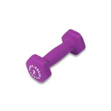 Body-Solid Tools Dumbbell Neoprene 2lbs Purple 1Ct