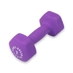 Body-Solid Tools Dumbbell Neoprene 7lbs Purple 1Ct