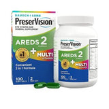 Bausch & Lomb PreserVision AREDS 2 Eye Vitamin Softgels 100Ct