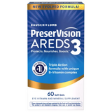 PreserVision Areds 3 Eye Vitamins Soft Gels 60Ct