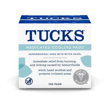 TUCKS Medicated Cooling Pads 100Ct