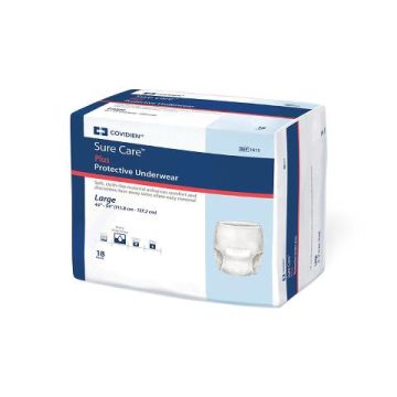 Sure Care Plus Protective Underwear Unisex Heavy Absorbency 2XL 48Ct