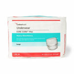 Sure Care Plus Protective Underwear Unisex Heavy Absorbency L 44in-54in 72Ct