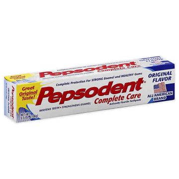 Pepsodent Complete Care Toothpaste Original 5.5oz 24Ct