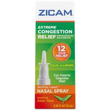 Zicam Extreme Congestion Liquid Nasal Relief with Aloe Vera Spray 0.5oz 1Ct