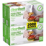Clear-Touch Food Handling Gloves Polyethylene One Size 2000Ct