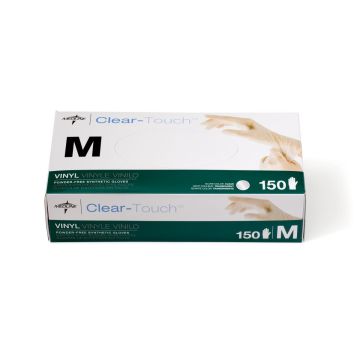 Clear-Touch Multipurpose Gloves Vinyl Smooth M 1500Ct