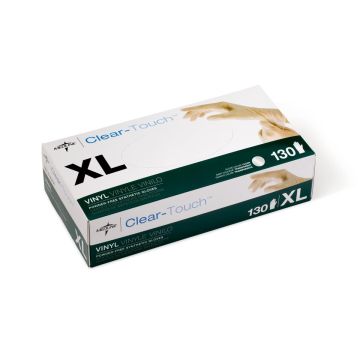Clear-Touch Multipurpose Gloves Vinyl Smooth XL 1300Ct