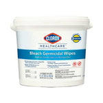Clorox Bleach Germicidal Wipes 12in x 12in 110/Tub 1Ct